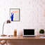 «Peace Hand Sign Pattern Blue Red Design», impression-1956787586-1956787614