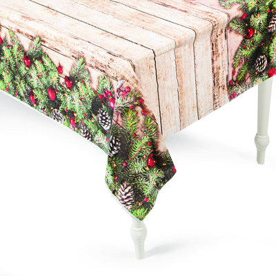 Disposable Christmas Tablecloth