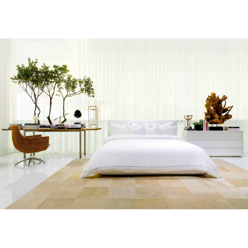 Bellomy Cowhide Patchwork Indoor Rug