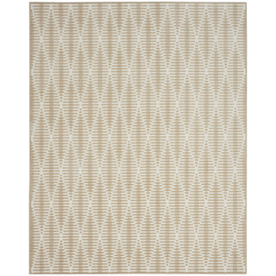 Nourison Care Free Beige Modern Indoor Rug