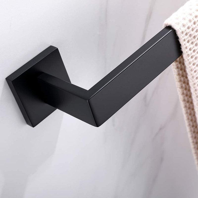 3 - Piece Bathroom Hardware Set, Matte Black