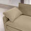Velours côtelé beige avec deux fauteuils individuels - Créer une chambre et un bureau élégants 2. Améliorer l'ambiance de