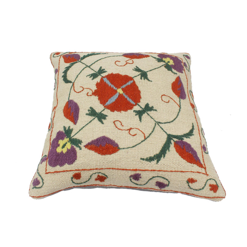 Coussin fait à la main Nicolas Kilim Suzani