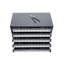 Drill Bit Dispenser Cabinet, Five-Drawer Drill Bit Organizer Cabinet for 33/64" to 63/64"
