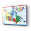 «Canada Map» par Erin Clark, art mural en verre acrylique-1268963681