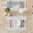 Antique White Stripe Striped Rectangle Placemat-1745125496
