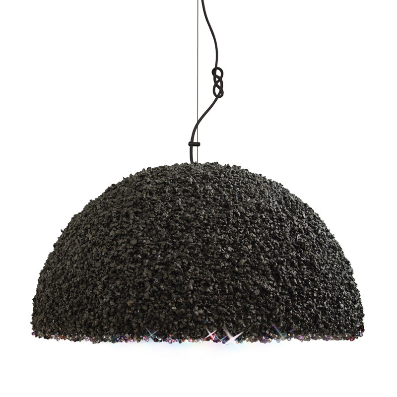 Duchess 1 - Light Pendant, Black, 12" H x 23" W x 23" D, Black