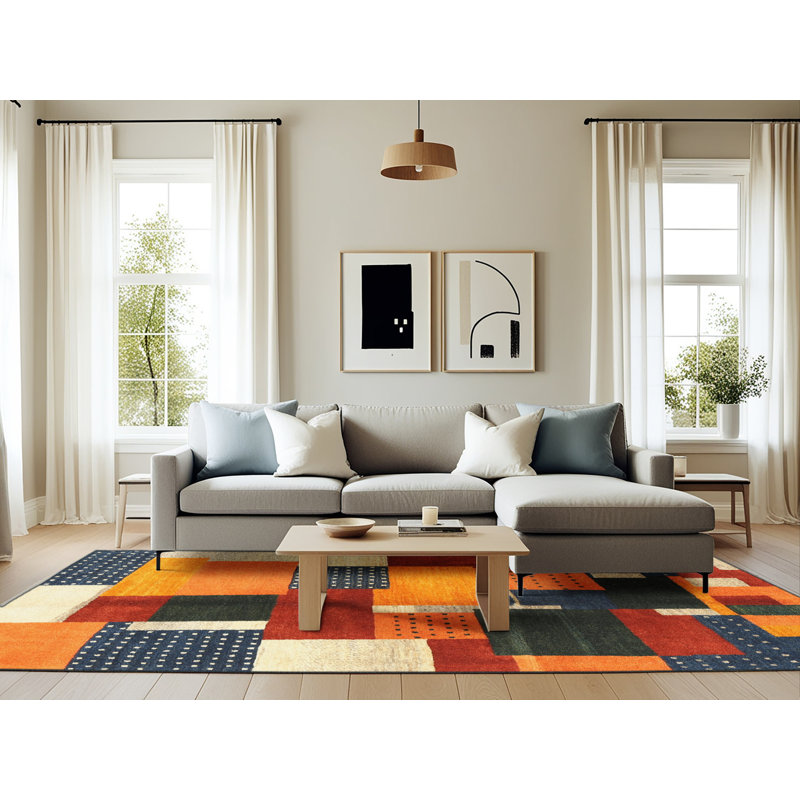 Indoor Rug, Rectangle 6' x 9'