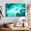 Aamarine abstrait aigue-marine de luxe-108691574