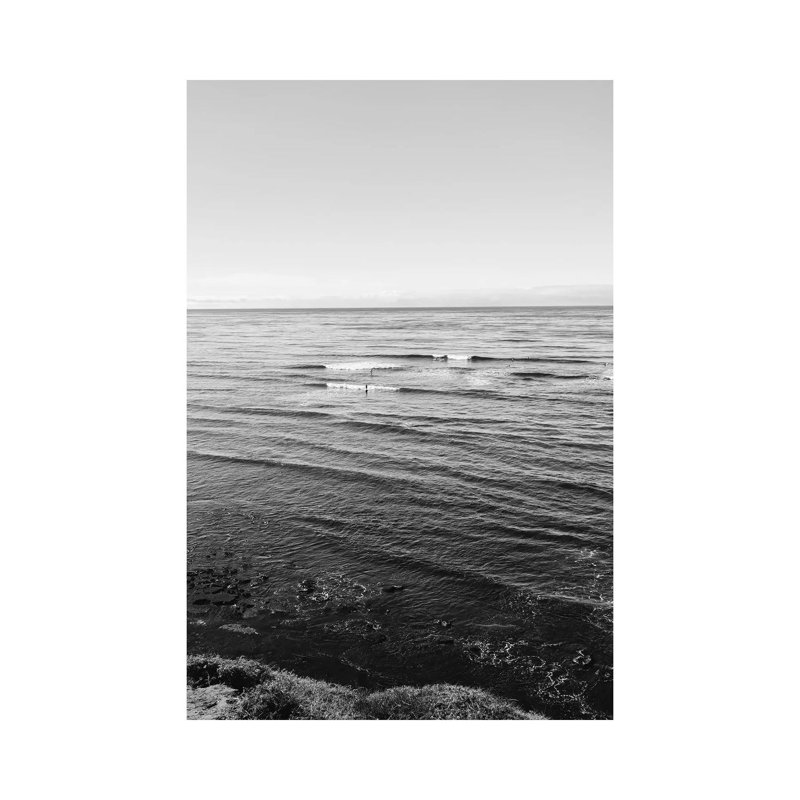Sunset Cliffs Surfers III by Bethany Young - Print on Canvas, Wrapped Canvas, 66.04cm H x 45.72cm W x 3.81cm D