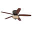 Ventilateur de plafond standard à 5 pales de 52 po avec chaînette et ensemble d'éclairage inclus Arrietty