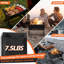 Barbecue portatif à feu de camp avec grille et sac de transport - Mini barbecue robuste pour le camping, la cour arrière, le feu de joie et le patio