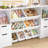  Bookcase with toys Organizer, 4 Removable Drawers-157501439