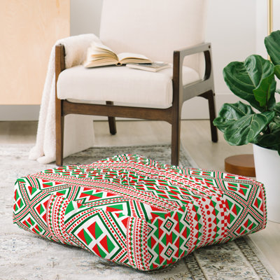 Coussin de plancher de noël fuente 
