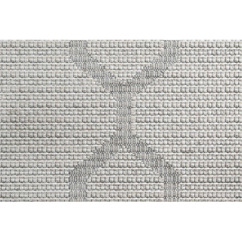 Carrizal Rectangle Geometric Hand Woven Indoor / Outdoor Area Rug, Rectangle 120 x 170cm