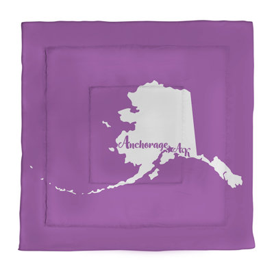 Anchorage Modern & Contemporary Percale Comforter