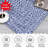 Braided Printed Texture Machine Washable Rug with Rubber Backing for Living Room Non-Slip Dining Room Rug Easy-Cleaning Floor Carpet for Bedroom-2099777373