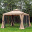 10 Ft. W x 10 Ft. D Aluminum Patio Gazebo-49166444