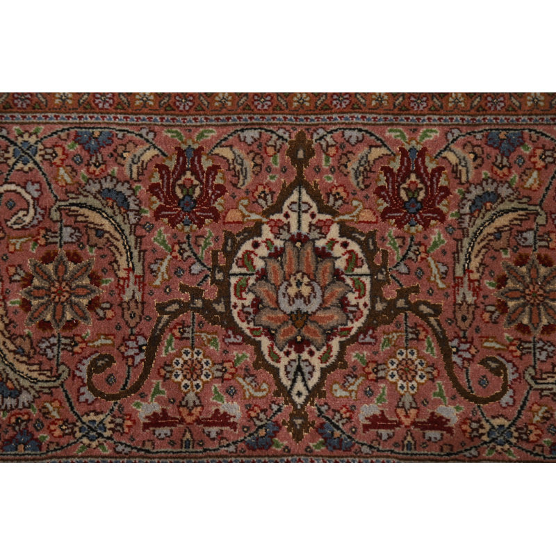 Tapis persan à teinture végétale Tabriz Palace taille 11 x 17