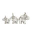 Ensemble de sculptures éléphant en céramique Alaysha-60983064