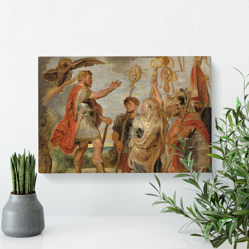 Decius Mus Addressing The Legions by Peter Paul Rubens - Wrapped Canvas Painting, 40cm H x 60cm W x 3cm D