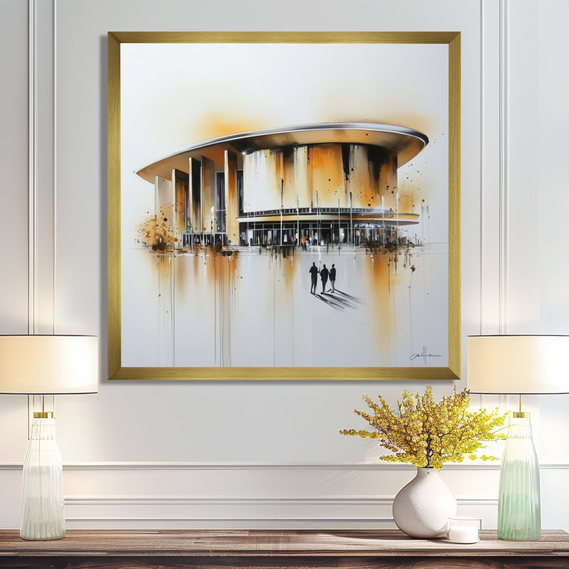 Berliner Philharmonie II - impression murale de Berlin, H 30 po x l 30 po, Reproduction encadrée d'une seule photo sans pass