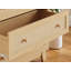 Commode 3 tiroirs, commode, poignées en bois Boho-728326401