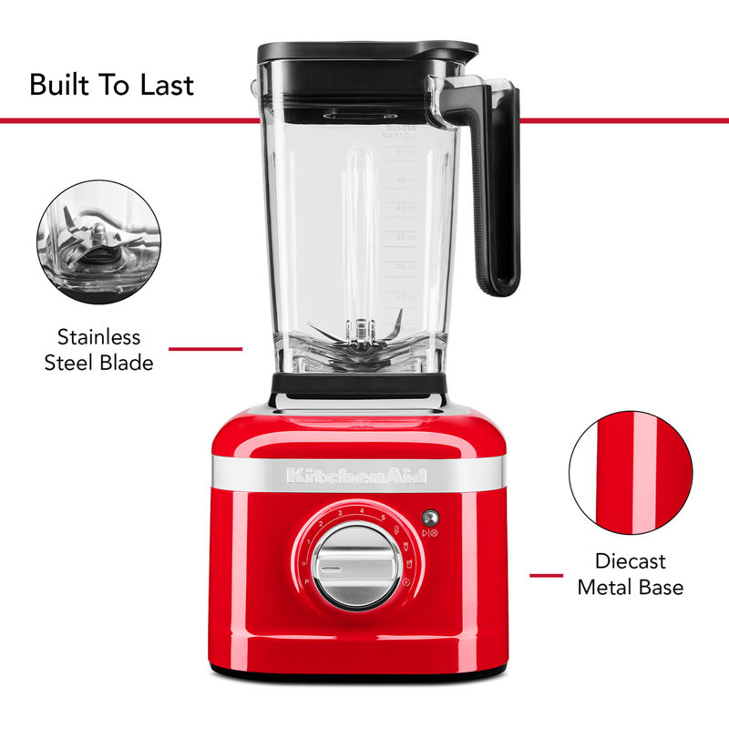 KitchenAid® K400 Variable Speed Blender with Tamper, Passion Red