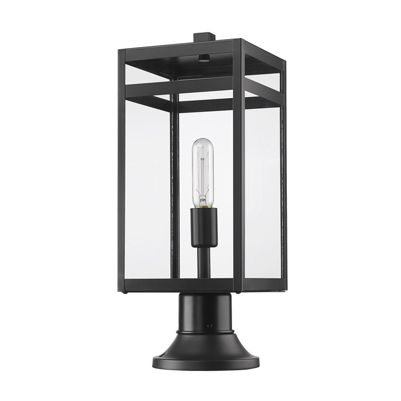 Luminaire à fixation murale à 1 lumière Sylmar, H 19,75 po x l 7,5 po x P 7,5 po