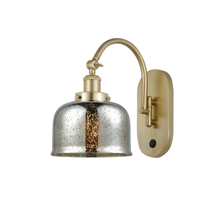 Shauna Swing Arm Sconce, LED, Satin Gold