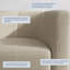 Munson 26.77" Wide Linen/Polyester Upholstered Barrel Chair-2021933143