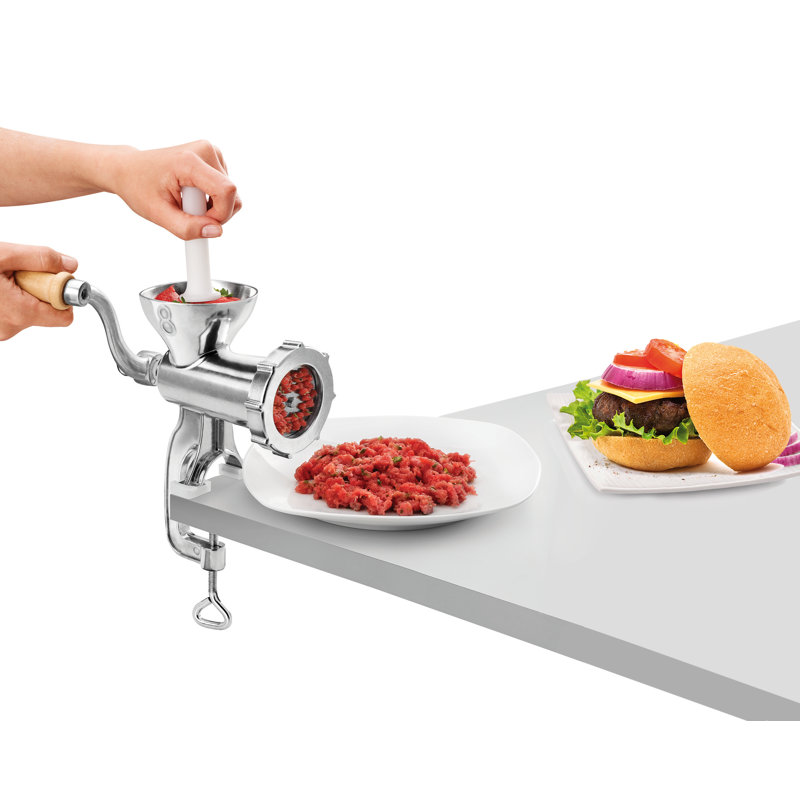Metaltex Aluminum Metal Manual Meat Grinder