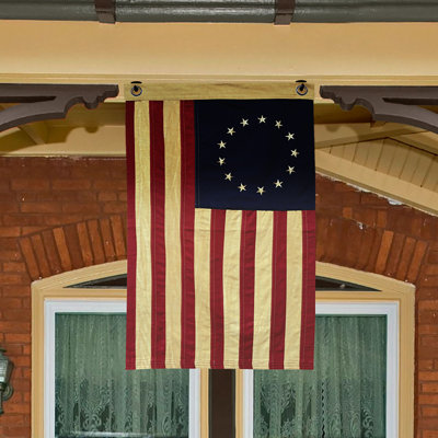 Drapeau Betsy Ross vieilli de 58 po