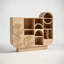 Armoire de rangement creuse simple et moderne