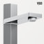 Nova 8" H Single Handle Single Hole Bathroom Faucet-67456200
