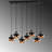 7 - Light Kitchen Island Dome Pendant