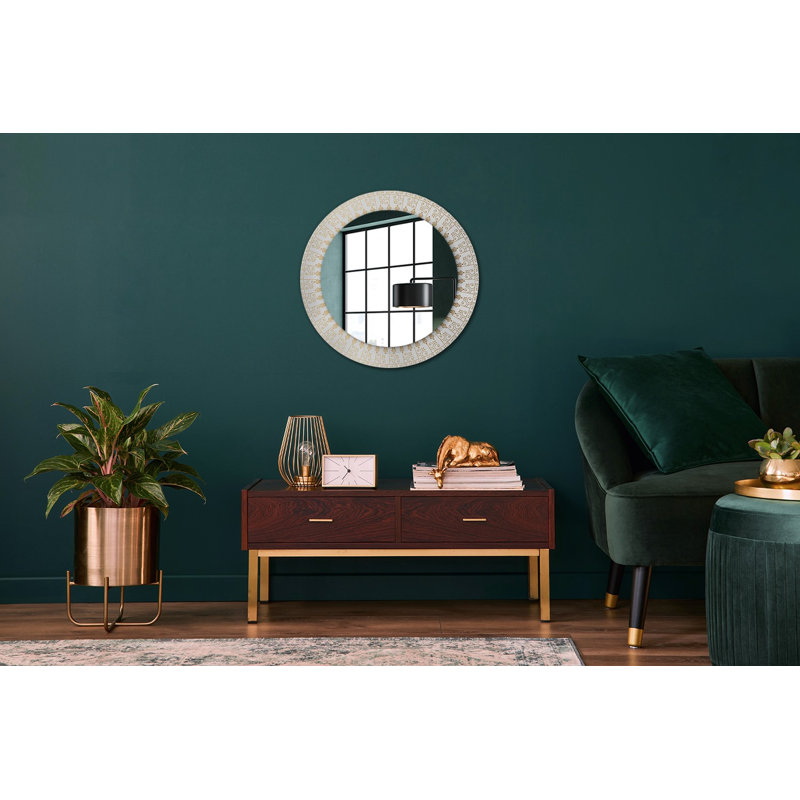 Huldar Glass Flat Wall Mirror