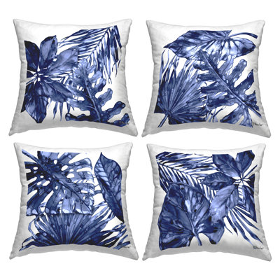 Coussin Hued Palm Leaf