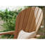 Chaise Adirondack en teck Avenya