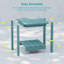 Table de bout d'extérieur en plastique / résine Adirondack-70169074