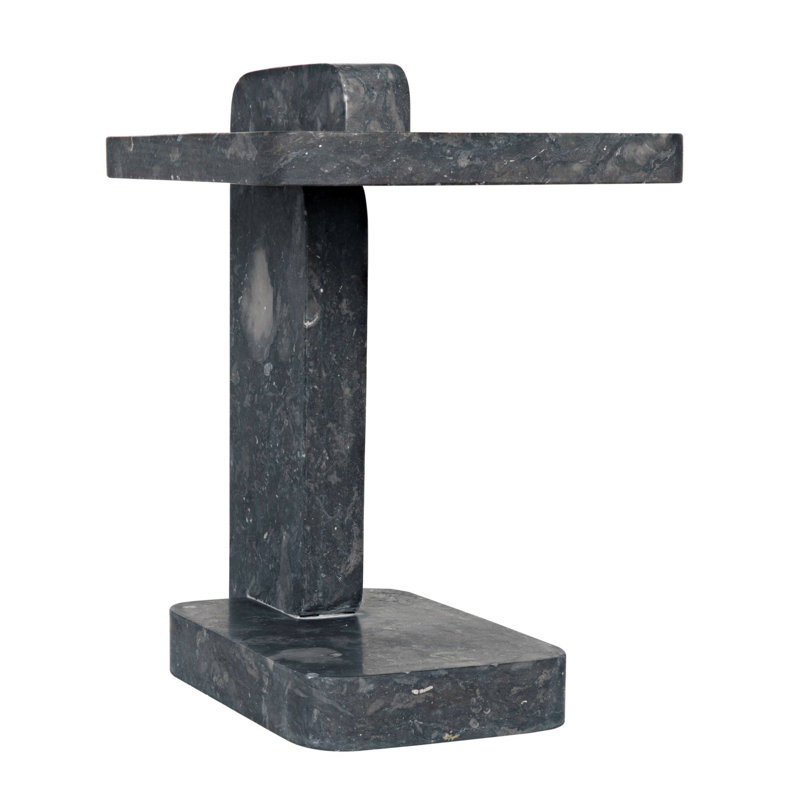 North Marble End Table