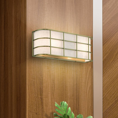 Maraiah Steel Flush Mounted Sconce