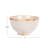 Round Stoneware Bowl Dinnerware Set With Reactive Glaze