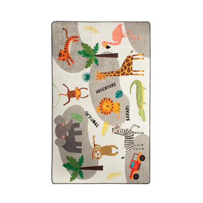 Tapis 100% polyester de qualité supérieure, 39,4 x 62,9 pouces | Antibactérien et antidérapant en dessous, hauteur de poils de 0,4 po | Lavable à la machine, parfait pour le salon ou la chambre à coucher | Conception douce, durable et facile d'entretien