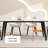 Simple light luxury table and chair