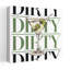 «Dirty Martini Glass», art mural abstrait contemporain-651610890