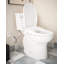 3-Series Electronic Bidet Seat with Remote Control in White