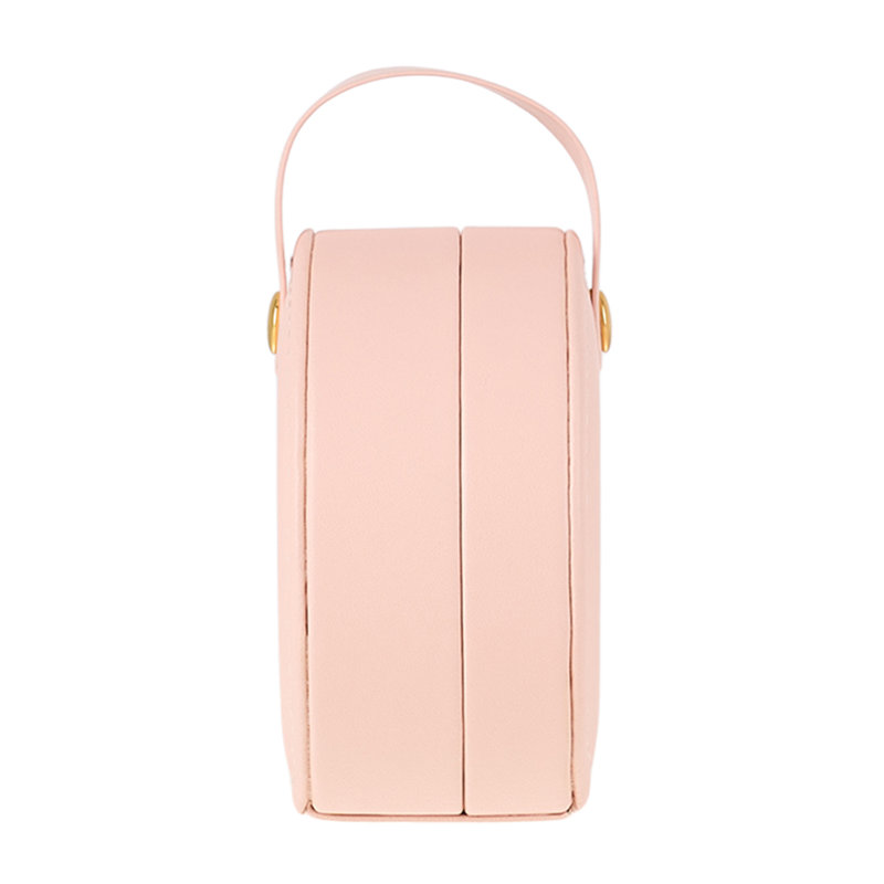 Leather Jewellery Box, Pink