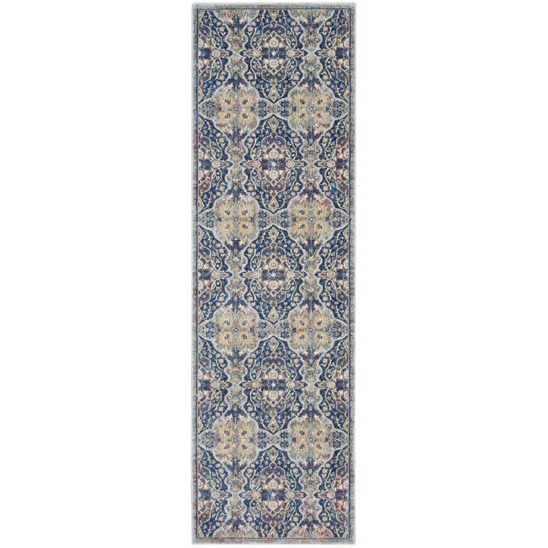 Abstract Area Rug, Runner 2' x 6'