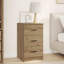 38cm W Manufactured Wood Bedside Table-2066940199